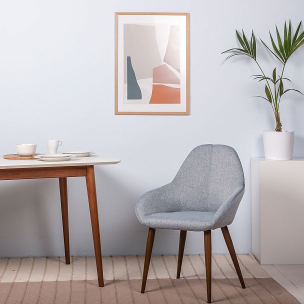 Стул Kent Сер/Тёмный Орех - Вид 6