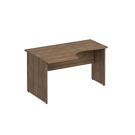Стол эргономичный левый Комфорт К.132 дуб шамони темный - Фото предпросмотра