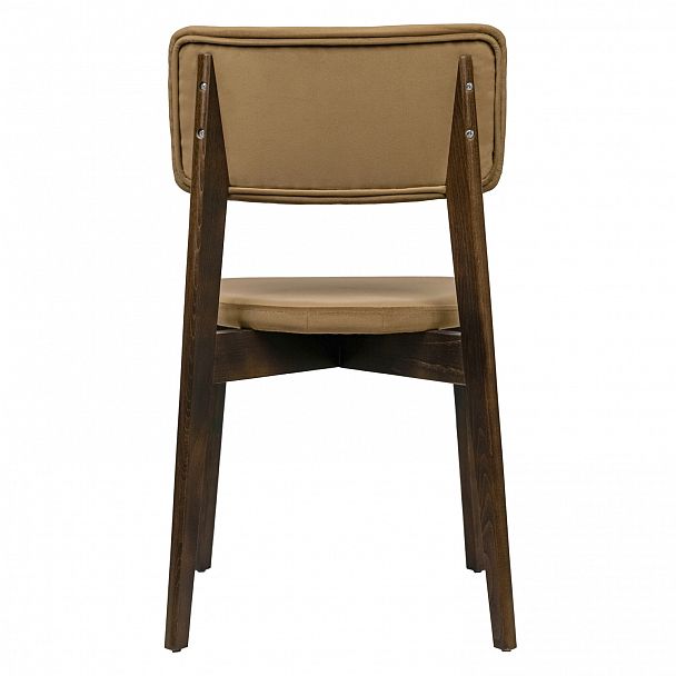 Стул Topas, велюр Velutto-03 бежевый, старинный орех - Вид 4