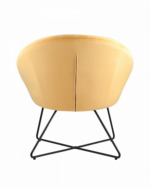 Кресло Колумбия желтое - Вид 4