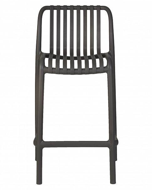 Стул полубарный DOBRIN CHLOE (темно-серый (GR-04)) - Вид 6