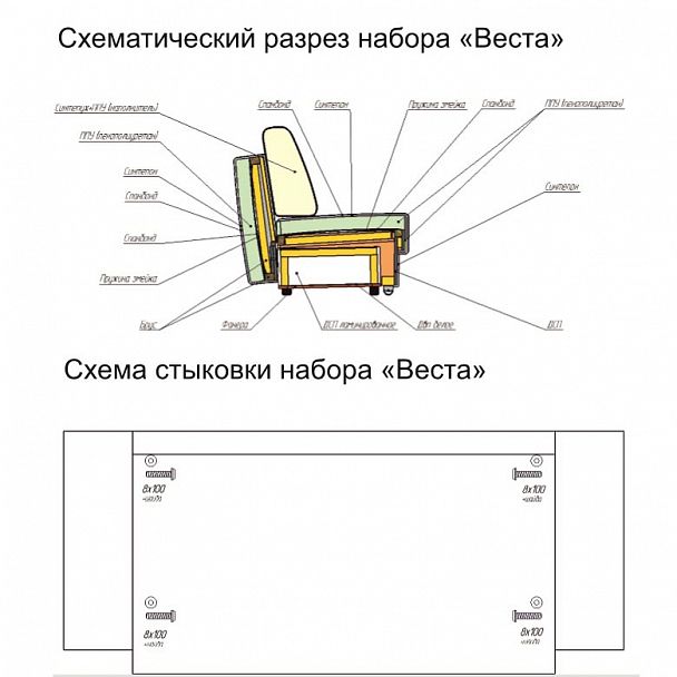 Диван "Веста" - Вид 7