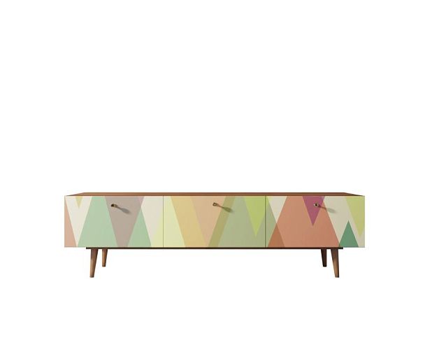 Комод Berber с ящиками низкий под TV принт 16 арт BB19/Print_16 - Вид 1