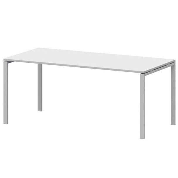 Стол на металлокаркасе для заседаний АМ-0058 Белый/Белый 1800x850x760 Арго-М - Вид 1