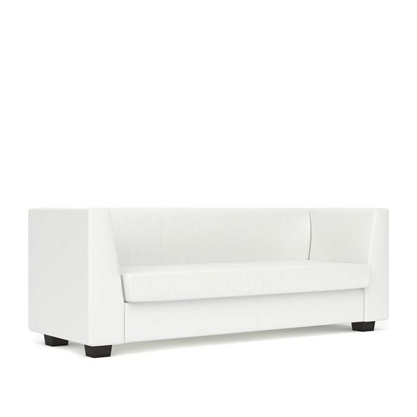 Диван 3-местный Миларго экокожа белая CN2 - Вид 1