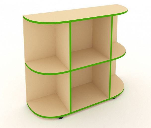 Полка напольная RX 17-5 Р зеленый - Вид 1