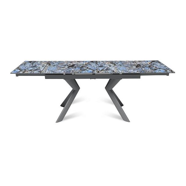 Стол раскладной Bridge (140+40+40), керамика глянцевая Lemurian Blue - Вид 5