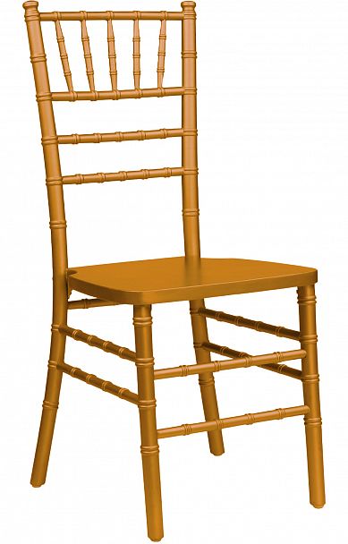 Стул Кьявари Оранжевый, деревянный - Вид 2