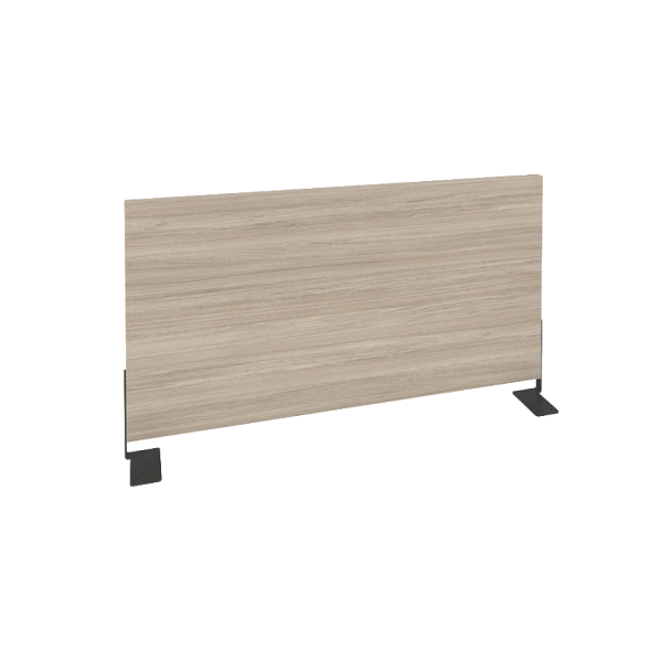 Onix Экран боковой (ЛДСП) O.EKR-72 Дуб аттик/Антрацит металл 720*370*18 - Вид 1