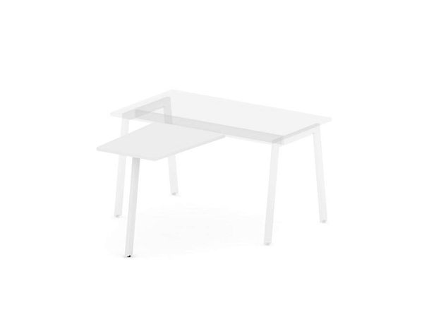 MATRIX 121В304 Стол приставной 600х800х775 Белый - Вид 1