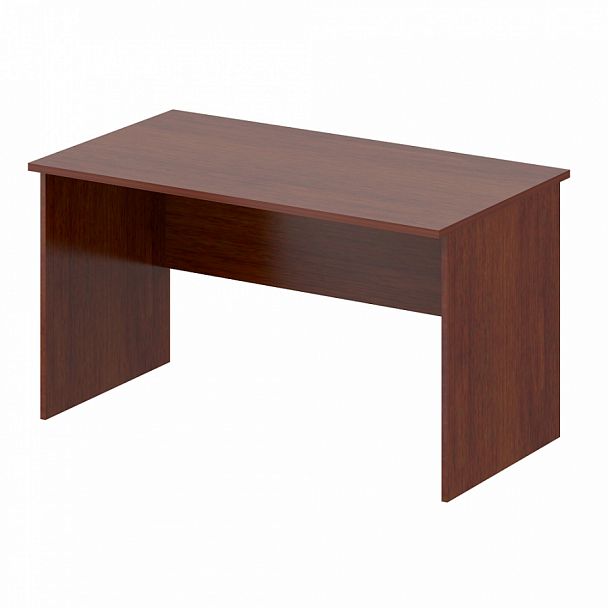 Стол офисный рабочий "Армейская мебель" ПК-АРМ-СТР135х75ТМ1-В2-34А орех ноче экко - Вид 1