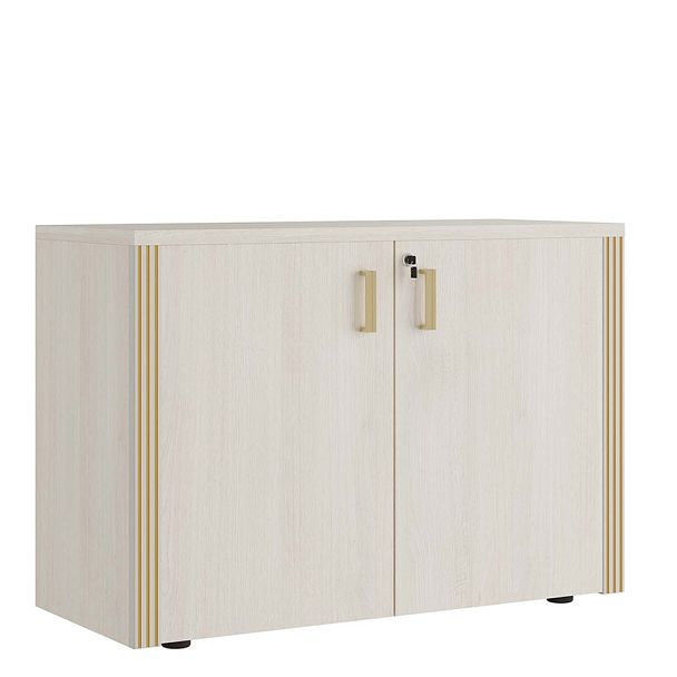 Креденция с декоративными элементами Chicago 100x42x70 дуб шамони светлый - Вид 1