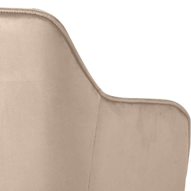 Барное поворотное кресло Мони К, Confetti cream/белый - Вид 10