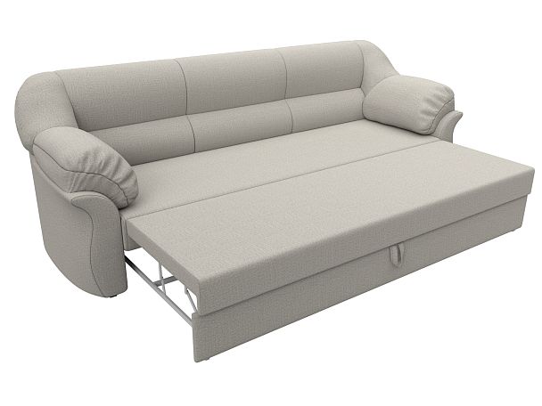 Диван прямой Карнелла Рогожка бежевый - Вид 7