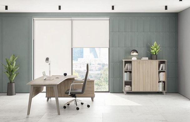 Шкаф для одежды (топ ДСП) Time metal МР 9407 МП/ВЛ/ВЛ вяз либерти (корпус, столешница, топ) / мокко премиум (фасад) - Вид 4