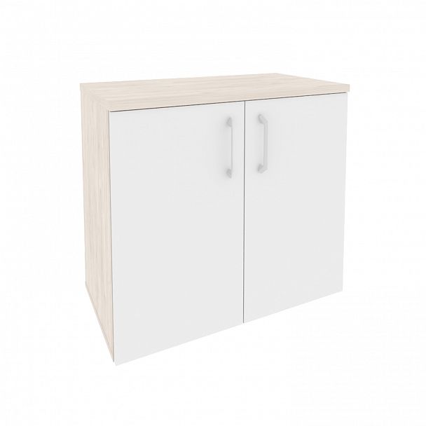 Шкаф приставной "Onix" O.SHPO-8 денвер светлый/белый - Вид 1