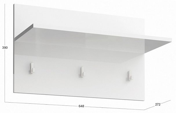 Вешалка-полка Норден  СТЛ.413.06 - Вид 3