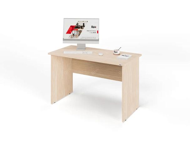 UNITY PС6-12 ДУБ СОНОМА Офисный стол прямоугольный Прямой 1200х600х750 - Вид 2