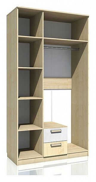 Шкаф платяной Фанк НМ 013.08-01 М - Вид 2