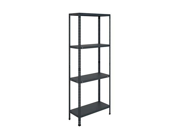 Стеллаж MS 185KD/70x30/4 Black - Вид 1