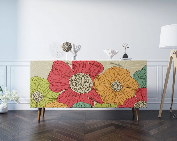 Комод "Berber" с ящиками 5 принт - Вид 7