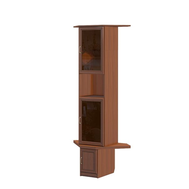 Шкаф "Версаль"  ПК-ВР-ШУНВ229Х104СТ/35-В1-198 орех орвието - Вид 1