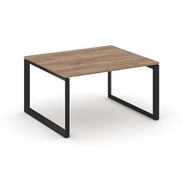 Style Project Next Стол переговорный SN-59O.SPRG-032.3 Дуб Табак/Металл Черный 1180*1180*750 - Фото предпросмотра