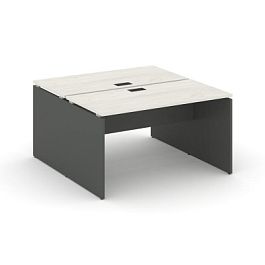 Стайл Проджект Рабочая станция 2-х сторон. SN-D.DRS-001 Дуб Наварра/Антрацит NEW/Черная Заглушка 980 - Фото предпросмотра