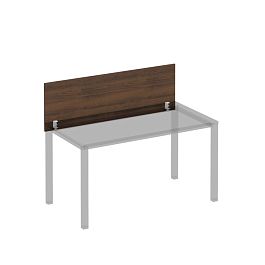 Экран для стола 140 на белом металлокаркасе КФ Комфорт КФ К.Б 842 ОФ французский орех - Фото предпросмотра