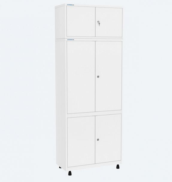 Шкаф медицинский ШММ-2-Р-2 с антресолью - Вид 1