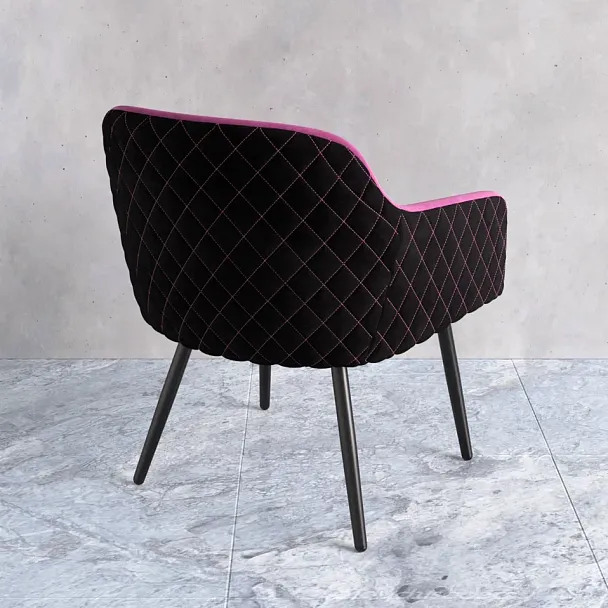 Кресло Lilu с прострочкой - Вид 4