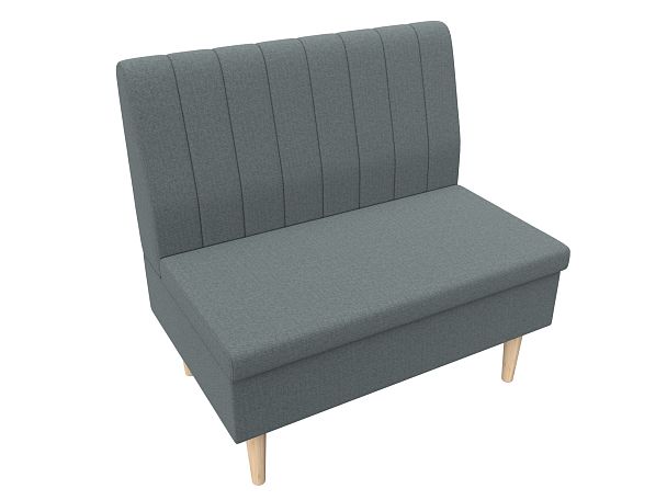 Диван прямой Мини Рогожка серый - Вид 6