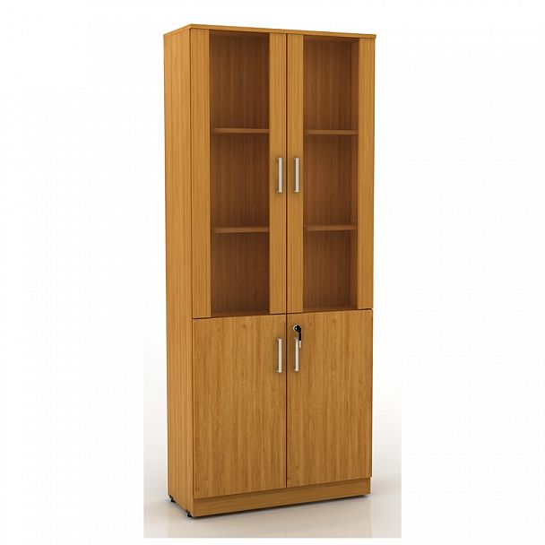 Шкаф книжный Д-129 бук - Вид 1