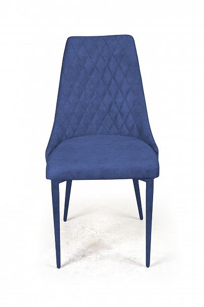 Стул CONNOR LUXE, бархат синий 29/конус - Вид 2
