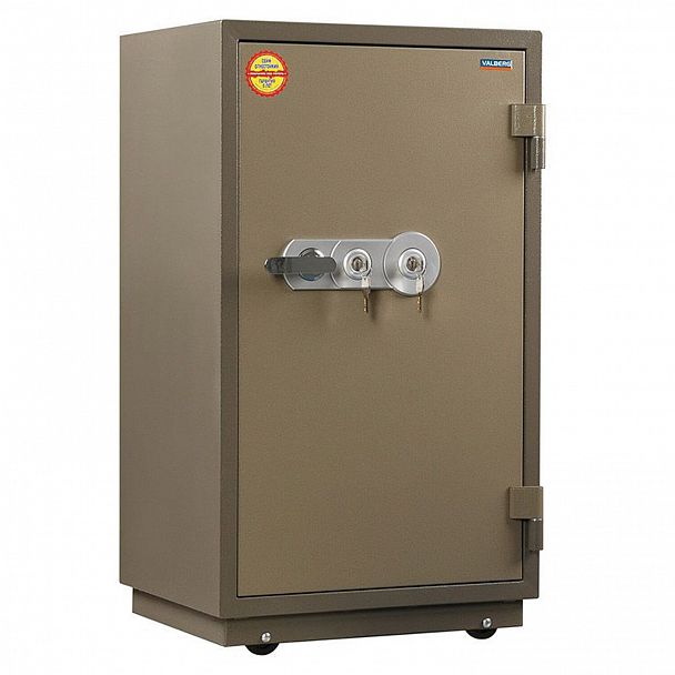 Сейф огнестойкий VALBERG "FRS-99T KL", 991х565х451 мм, 145 кг, 2 ключевых замка, трейзер, крепление к полу - Вид 4