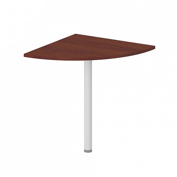 Брифинг приставка угловая "Логистика" ПК-ЛОГ-ПР60Х60УБ/Т/25-В1-34 миланский орех темный - Вид 1