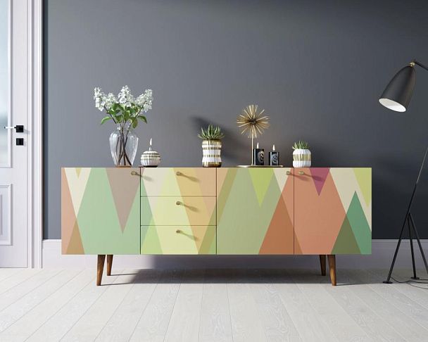 Комод Berber удлиненный принт 16 арт BB11/Print_16 - Вид 4