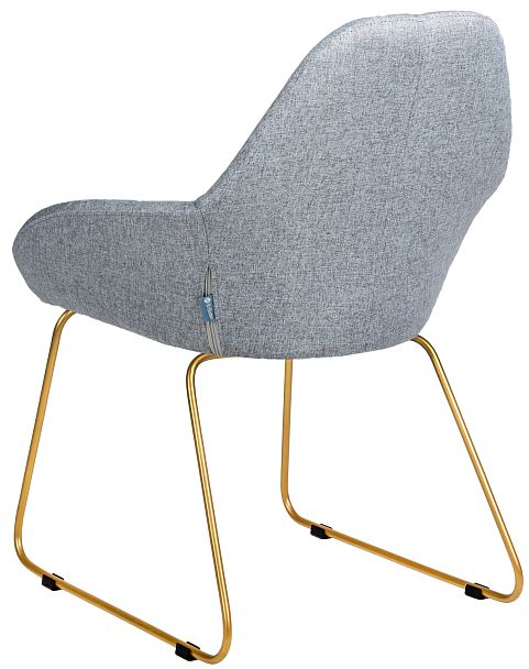 Стул Kent Грей/Линк Золото - Вид 4