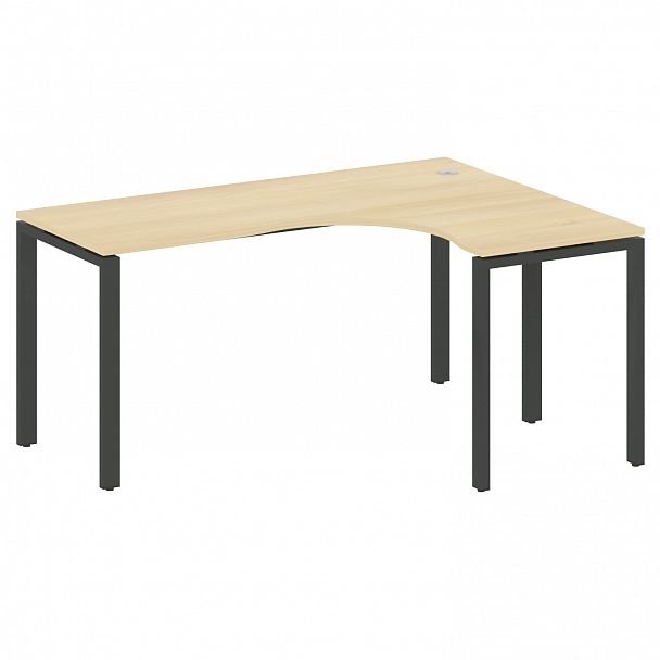 Стол "Metal System" БП.СА-4 акация/антрацит - Вид 1