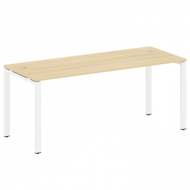 Стол "Metal System" БП.СП-5 акация/белый - Вид 1