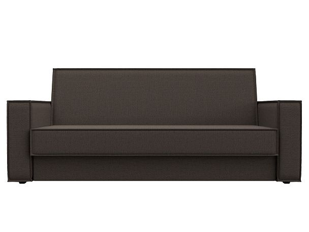 Диван-книжка Куба Рогожка коричневый - Вид 2