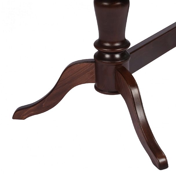 Обеденная группа стол Арей 140(180)х80х76 Темный орех и 4 стула Камир Темный орех/Бежевый жаккард - Вид 5