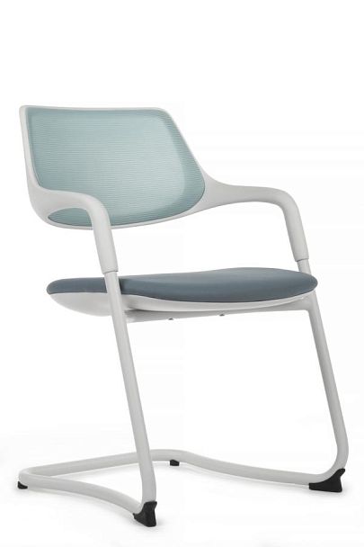 Кресло Scroll SF HY-813B Голубой/Серый - Вид 1