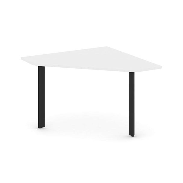 Style Project Next Угловой элемент переговорного стола SN-59.UPRG-031 Белый/Металл Черный 1180*1180*750 - Вид 1