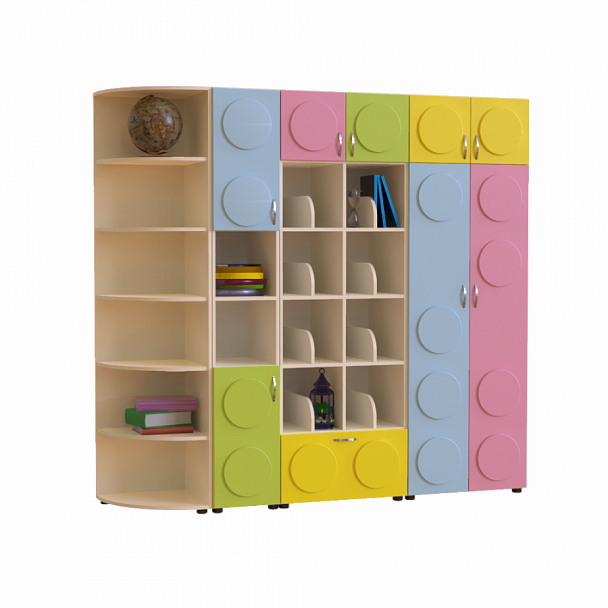 Стенка Лего СФН-017 - Вид 1