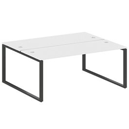 Metal System Р. ст. на О-образном м/к БО.РАС-СП-2.5 Белый/Антрацит металл 1800*1475*750 - Фото предпросмотра