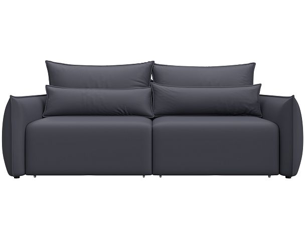 Диван прямой Лига-051 НПБ Экокожа серый - Вид 2