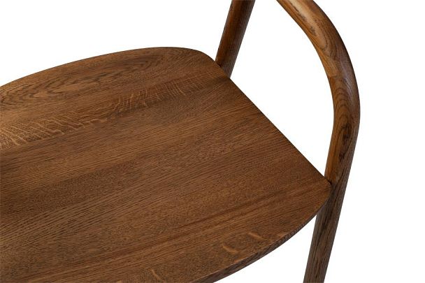 Кресло деревянное из массива дуба Соул Дуб темный - Вид 14
