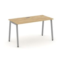 Стайл Проджект Стол письменный SN-4A.SP-003 Тиквуд Светлый/Металл Серый 1380*600*750 - Фото предпросмотра