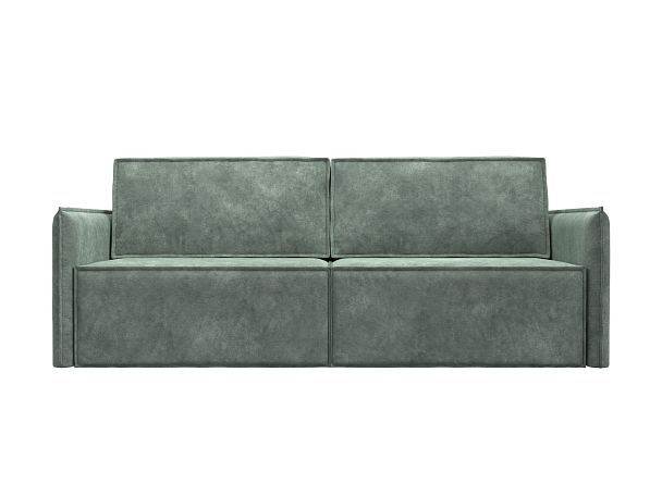 Диван прямой Либерти Велюр зеленый - Вид 2